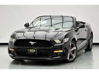 ford mustang 2017 ford mustang v6 cabriolet, super clean, excellent condition, gcc