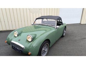 1960 austin healey bug eye cabriolet frog eye a vendre