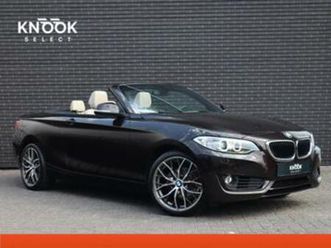 bmw 2-serie cabrio 218i high executive automaat / navigatie — bmw — marktplaats