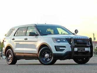 2018 ford explorer police interceptor utility awd 1 owner clean title