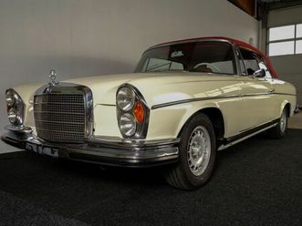 mercedes benz w111 220 se werks-cabriolet