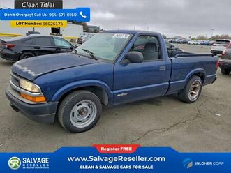 2000 chevrolet s10 pickup 2wd regular cab