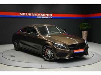 mercedes-benz c 200 coupé led amg-line alcant.ambiente shz 19"