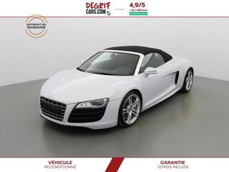 spyder 5.2 fsi v10 quattro 525ch r-tronic spyder