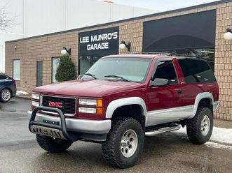 used 1996 gmc yukon slt 6.0 ls frame off resto-mod