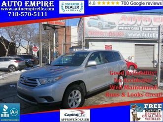 used 2012 toyota highlander se