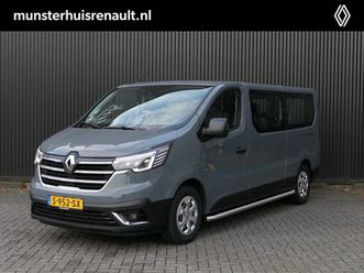 renault trafic passenger - 9 persoons - incl.btw/bpm - 150pk - trekhaak - sidebars - allseasons - navi - sensor v+a
