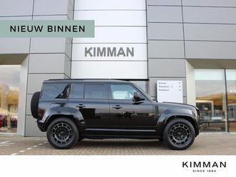 land rover defender - octa black p635 4.4 v8 chopped carbon | elkr. trekhaak | schuif / kanteldak