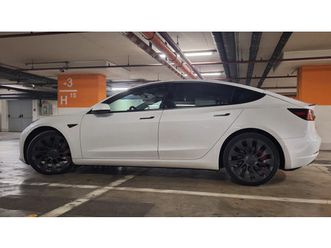 tesla model 3 performance * dual motor * long range * гаранция