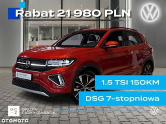 volkswagen t-cross 1.5 tsi act r-line plus dsg