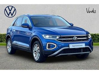 volkswagen t-roc - style 1.5 tsi 150ps 7-speed dsg 5 door