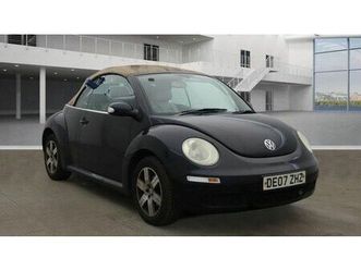 volkswagen beetle 1.6 luna cabriolet euro 4 2dr