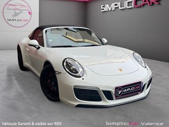 porsche 911 targa 4 3.0i 450 gts pdk - pdls + -sièges chauffants - pack sport chrono - régulateur vitesse - full suivie porsch