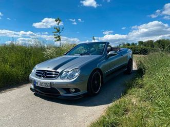 mercedes-benz einer der letzten clk cabrio w209 aus 2 hand