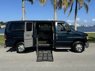 FORD ECONOLINE 1998-ford-econoline-xlt-e-150-power-handicap-wheelchair-ramp-econo