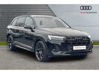 audi q7 50 tdi quattro black edition 5dr tiptronic [tech] suv diesel automatic
