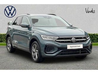 volkswagen t-roc - r-line 1.5 tsi 150ps 7-speed dsg 5 door