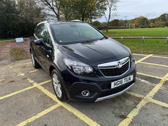 2016 vauxhall mokka 1.6i exclusiv 5dr hatchback petrol manual