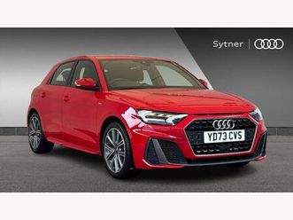 1.0 tfsi 30 s line sportback s tronic euro 6 (start/stop) 5dr