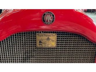 1924 willys-knight boyer rouge manuel, 4 vitesses in lamb...