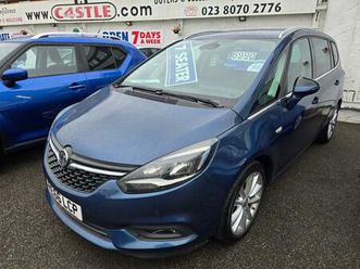 2016 vauxhall zafira 1.4t tech line 5dr mpv petrol manual