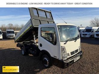 2017 nissan cabstar 35.13 dci tipper chassis cab diesel manual