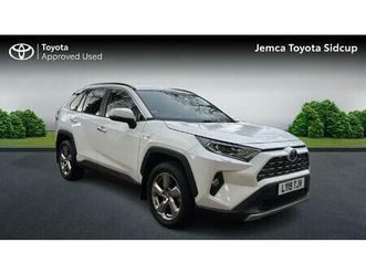 toyota rav4 excel suv's 2.5 vvt-h excel cvt euro 6 (start/stop) 5dr
