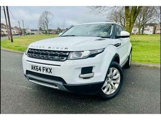 2014 land rover range rover evoque 2.2 ed4 pure 3dr [tech pack] 2wd coupe diesel manual