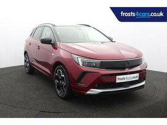 2024 vauxhall grandland 5dr 1.2 turbo ultimate hatchback petrol manual
