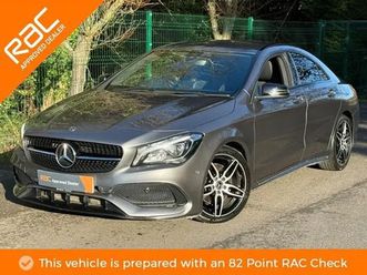 mercedes-benz cla class 2.1 cla220d amg line coupe 4dr diesel 7g-dct euro 6 (s/s) (177 ps) saloon 2018, 58000 miles, £14790 - 33037382 - exchangeandmart.co.uk