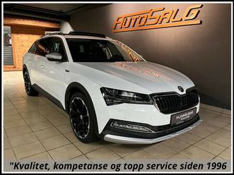 scout 2.0l 190hk aut 4x4 skinn/pano/webasto/krok/kamera