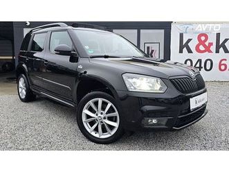 škoda yeti 2.0tdi avt.-4x4-max oprema-panorama-navi-1lastnik