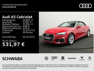 audi a5 cabriolet s linetdi s tr. *hud*navi*8-fach*
