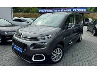citroen berlingo 269/mois garantie 6 ans hdi 130ch eat8 shine m 5places camera360 gps angles-morts apple android origine française