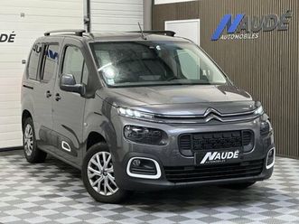 citroen berlingo taille m 1.2 puretech 110 ch feel -suivi citroën- distribution neuve