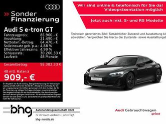 audi s e-tron gt