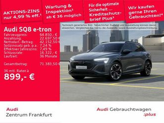 audi sq8 e-tron matrixled luft acc b&o hud