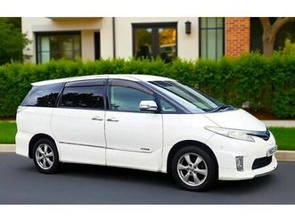 2010 toyota estima ( 8 seater) '' hybrid 2.4 automatic 53000 miles - 8 seats - px ok - (53.k) mpv...