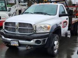 2008 dodge 5500 flat deck