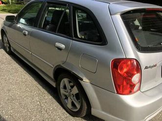 4 sale: 2002 silver mazda protege5 hatchback - automatic