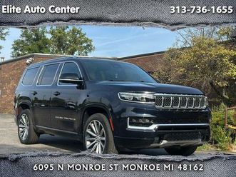 used 2023 jeep grand wagoneer series ii 4x4