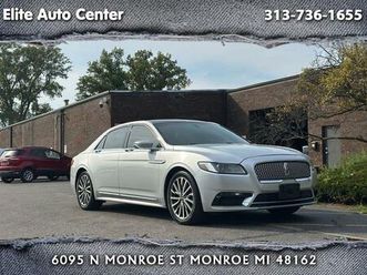 used 2017 lincoln continental select