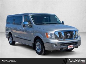used 2019 nissan nv passenger nv3500 hd sl v8