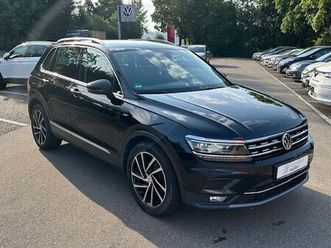volkswagen tiguan 2.0 tdi dsg highline led navi ahk