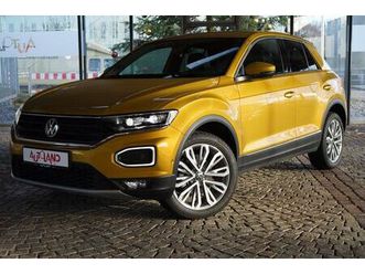 volkswagen t-roc 1.0 tsi style led acc navi kamera