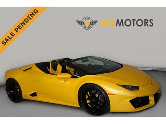 2018 lamborghini huracan spyder