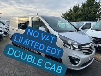 1.6 cdti 2900 biturbo ecotec limited edition nav crew van l2 h1 euro 6 (start/stop) 5dr (6 seat)