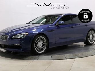 2018 bmw 6-series alpina b6 gran coupe xdrive 4d