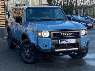 toyota land cruiser first edition suv's 2.8d first edition auto 4wd euro 6 (start/stop) 5dr (lwb)