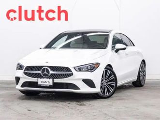 2023 mercedes-benz cla 250 awd w/ apple carplay & android auto,